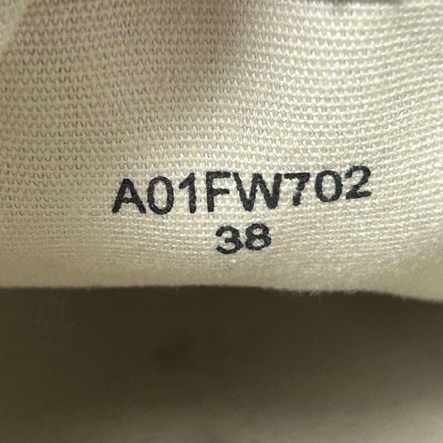 Maison Mihara Yasuhiro Peterson OG Sole Canvas Low Black (USED)