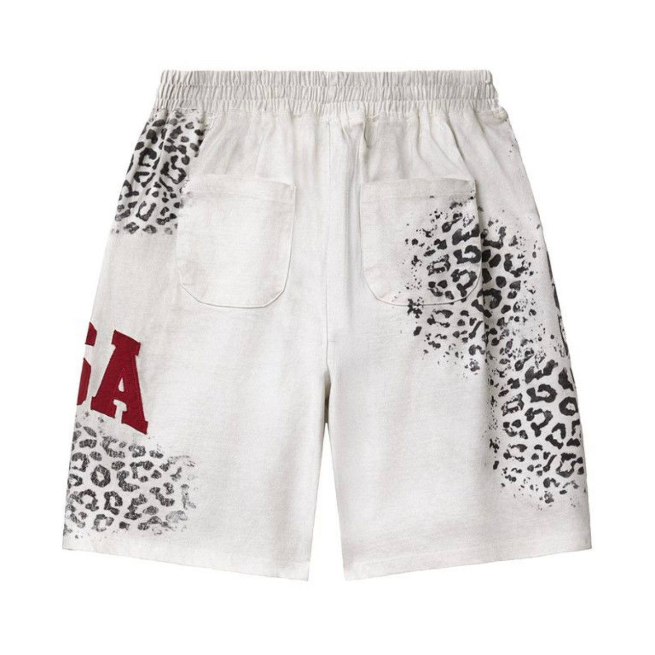 Vale Forever Cheetah White T-Shorts
