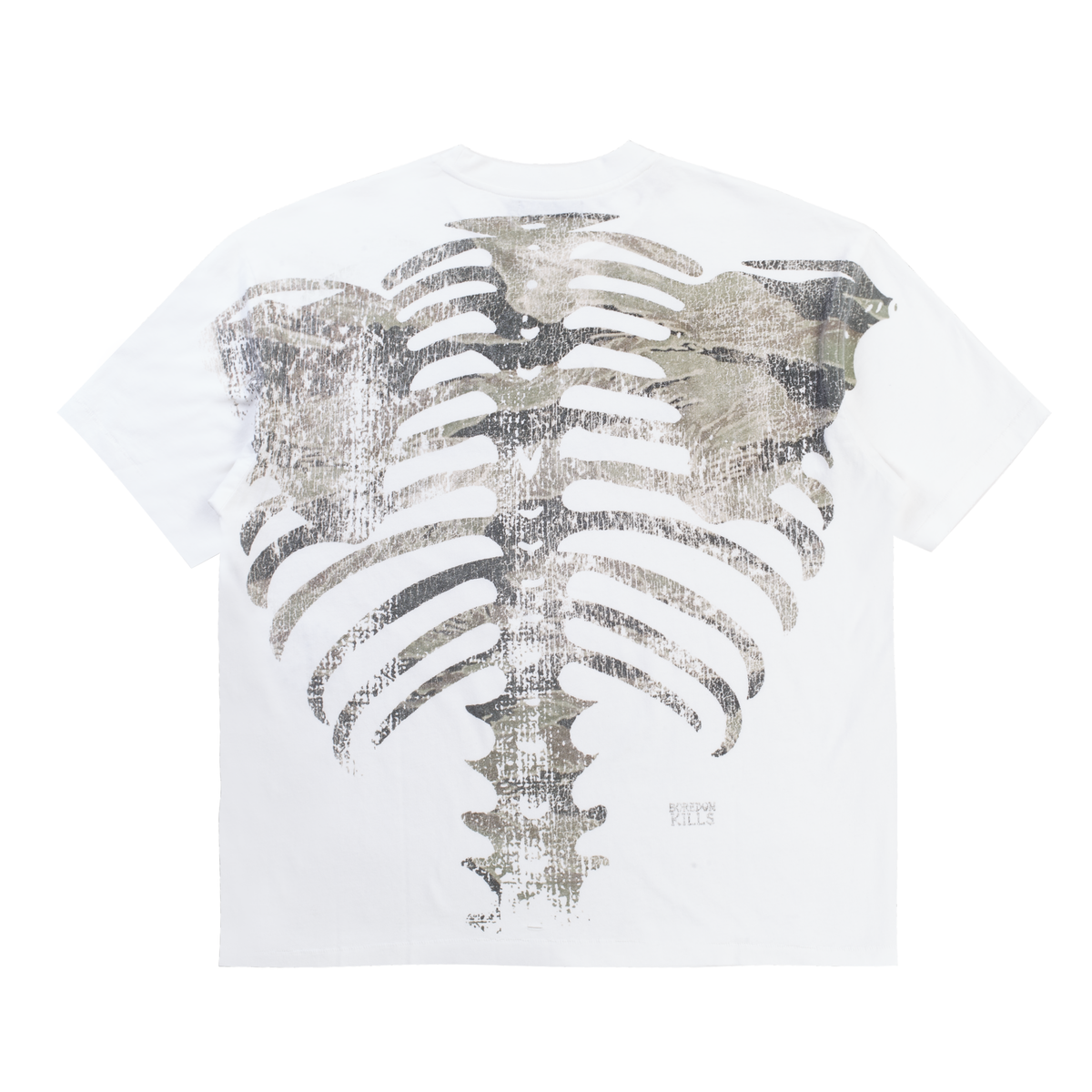 Boredom Kills Tomorrow Tee White