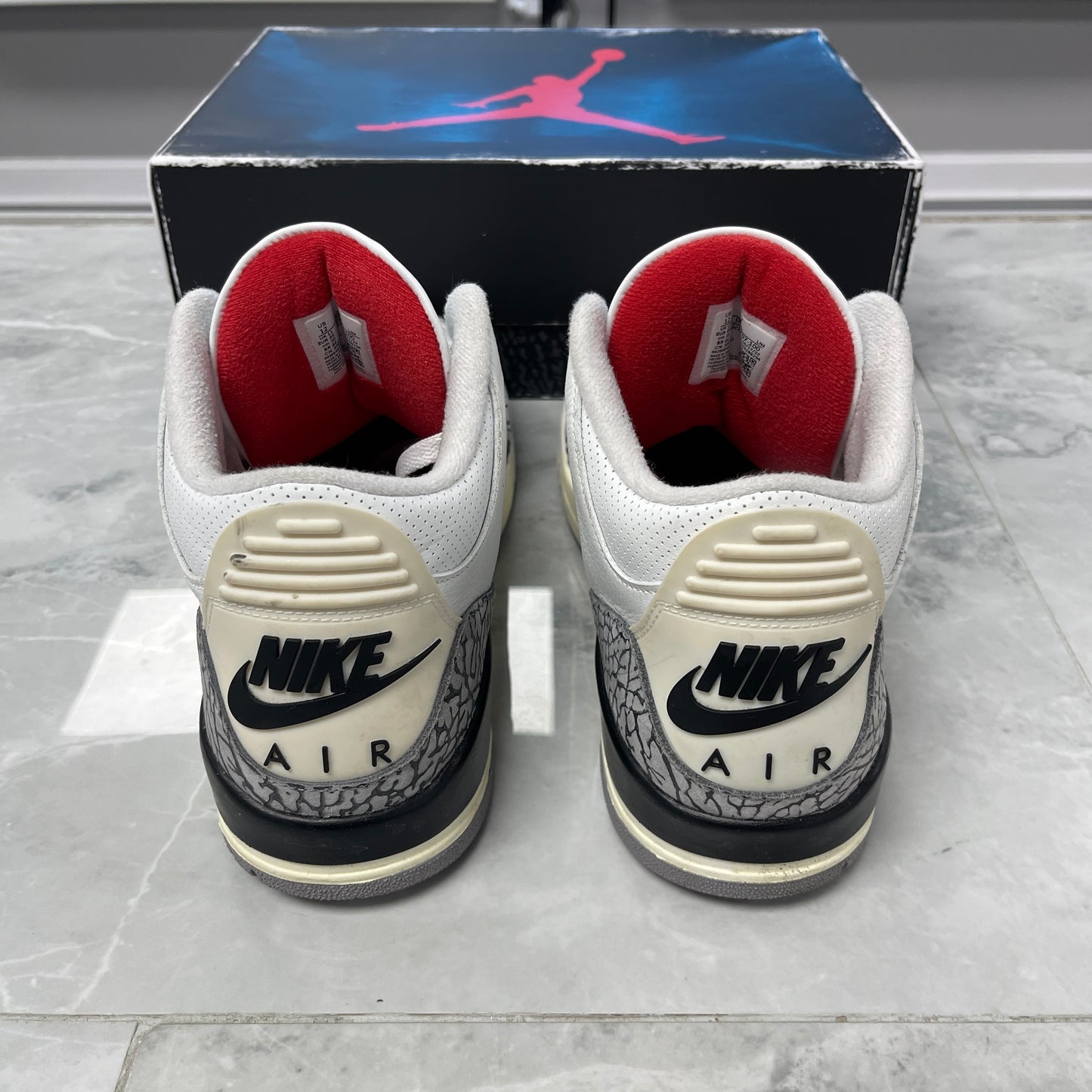 Jordan 3 Retro White Cement Reimagined (USED)