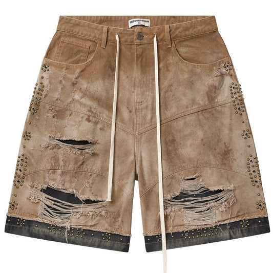 Vale Cream Double Shorts