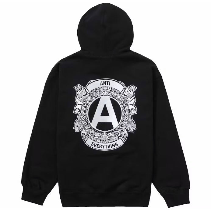 Supreme Anti Hoodie Black