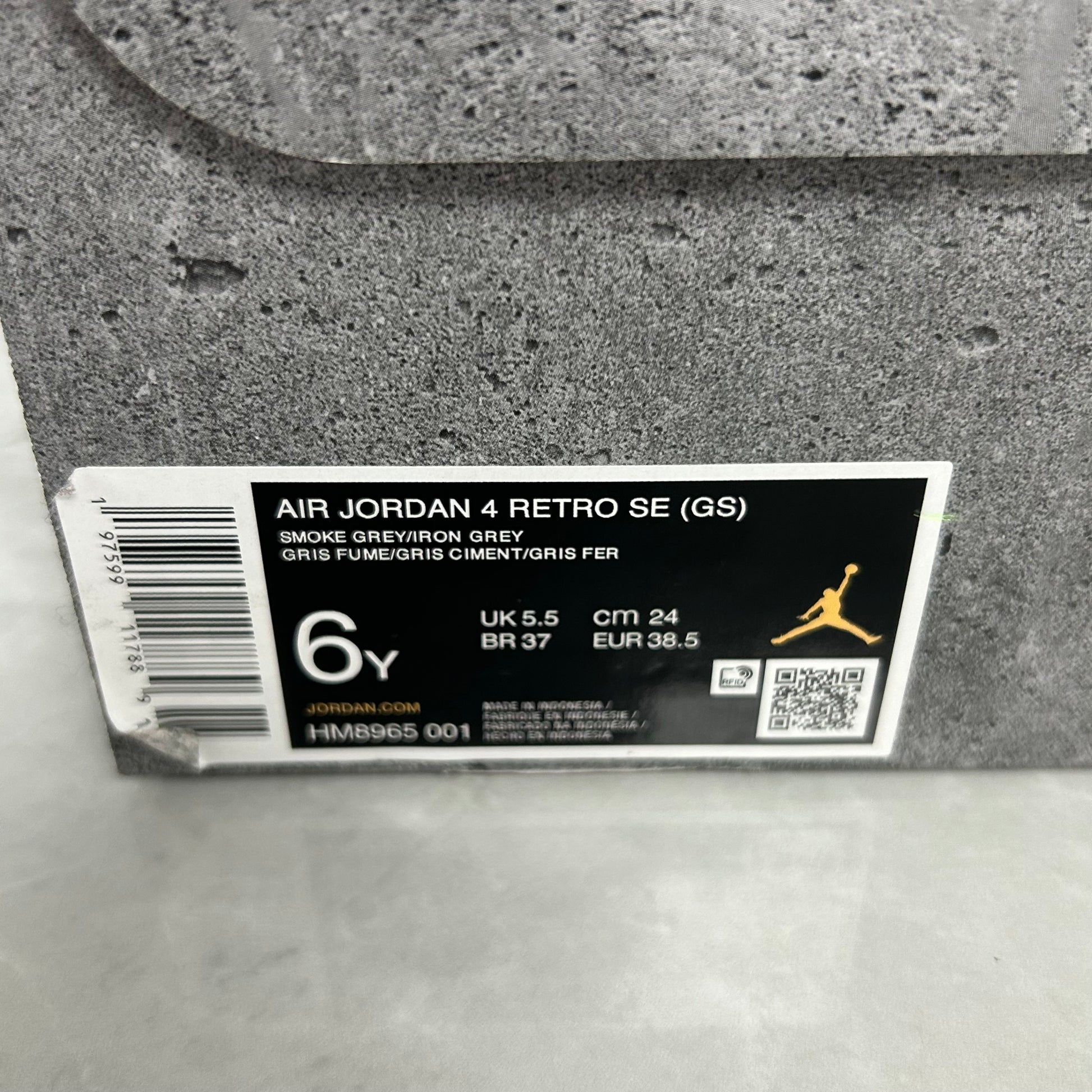Jordan 4 Retro Paris Olympic Wet Cement - view 8