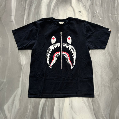 BAPE Color Camo Shark Tee Black/Grey