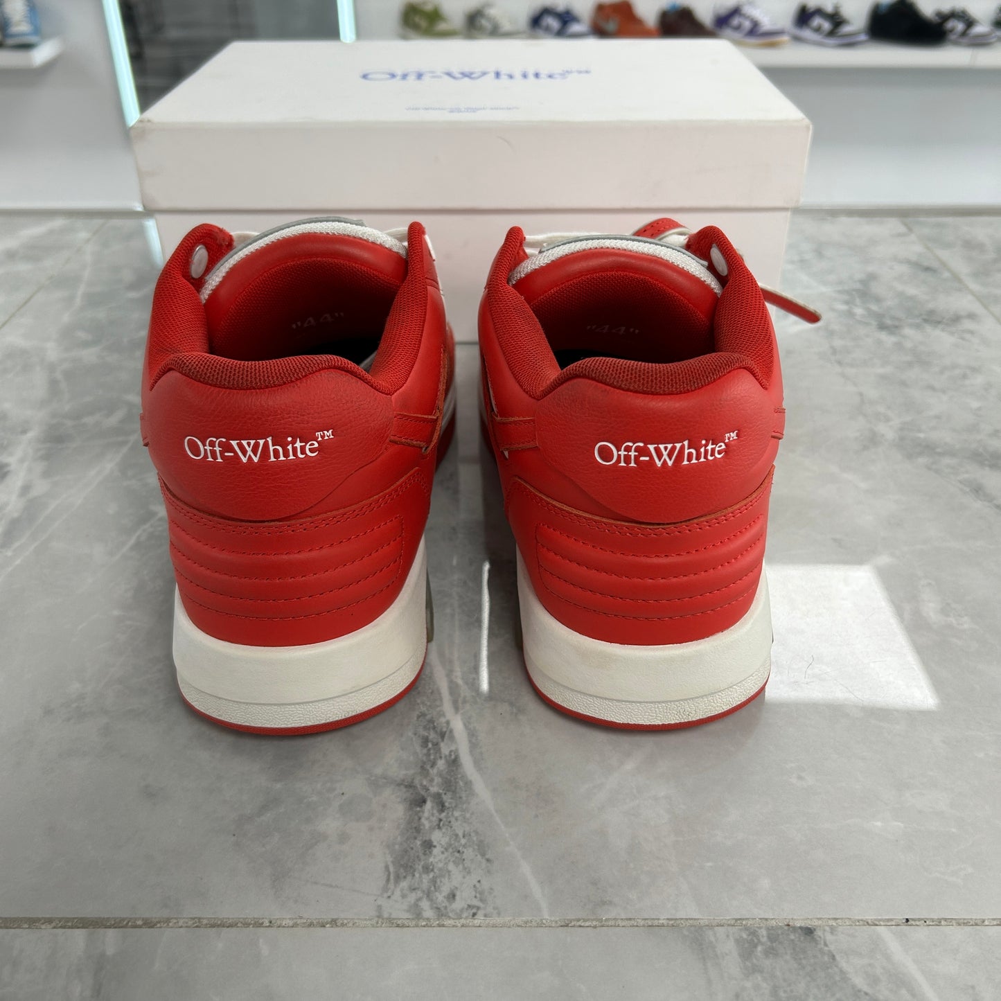 Off-White Out of Office 'Red White' (USED)