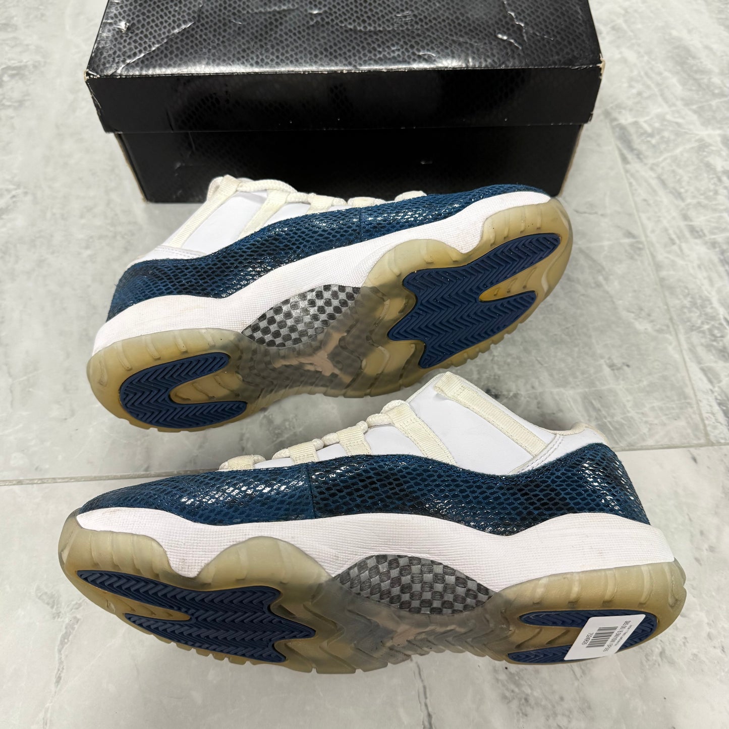 Jordan 11 Retro Low Snake Navy (2019)(USED)