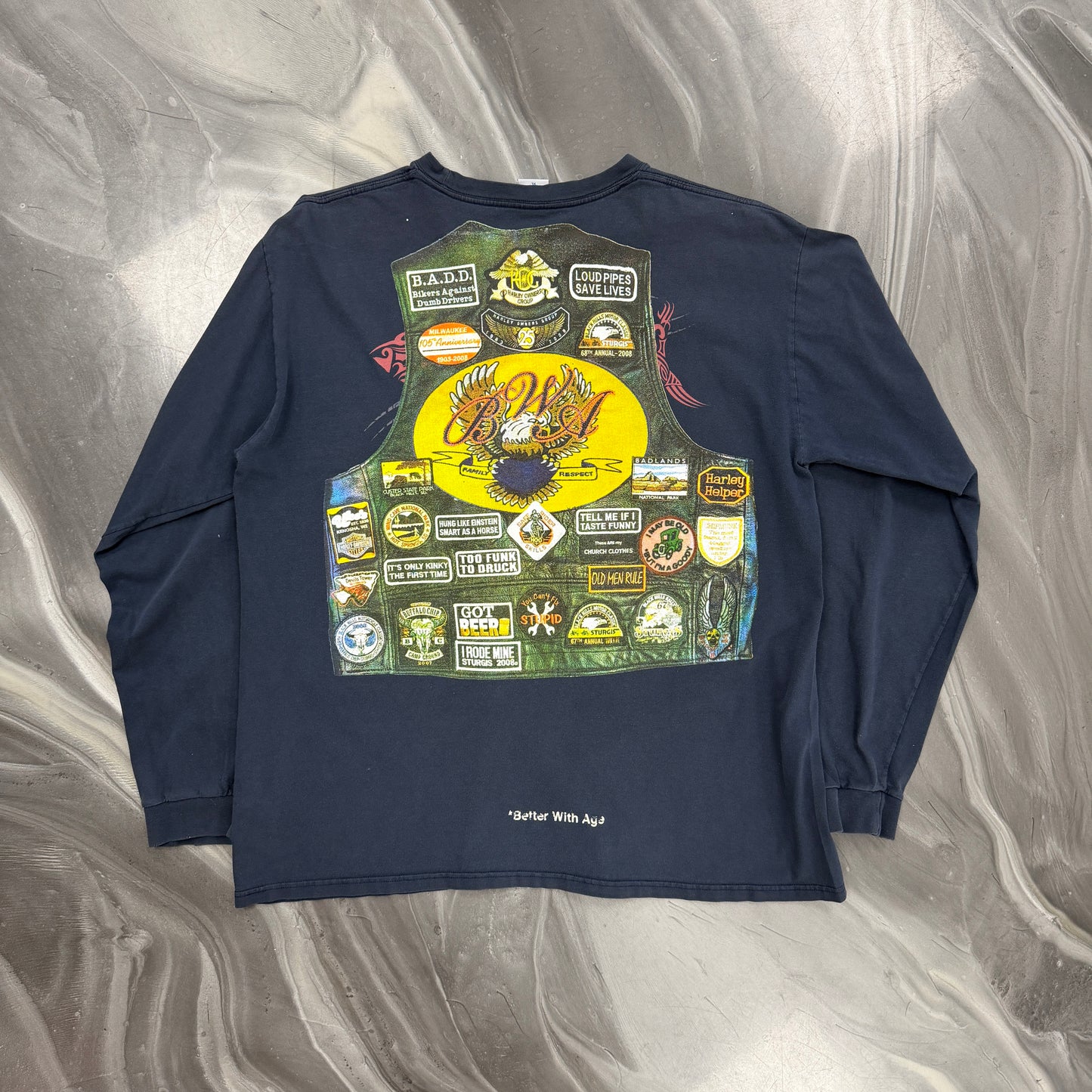Better With Age Roadie Long Sleeve Tee