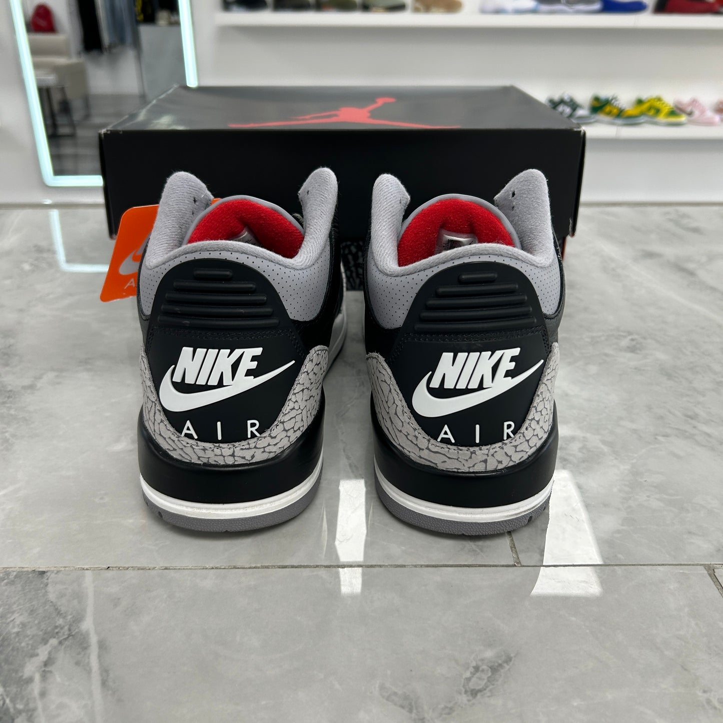 Air Jordan 3 Retro OG Black Cement 2024 (USED)