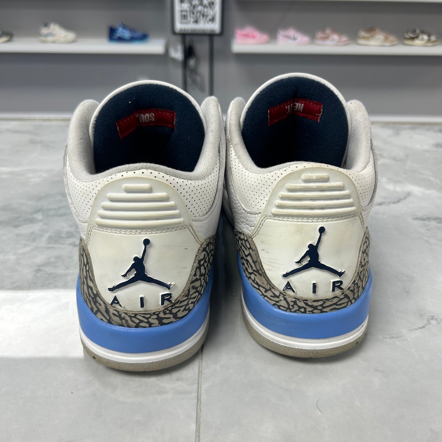 Jordan 3 Retro UNC (2020)(USED NO BOX)