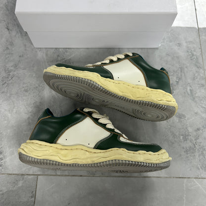 Maison Mihara Yasuhiro Wayne OG Sole Vintage Leather Low Green White (USED)