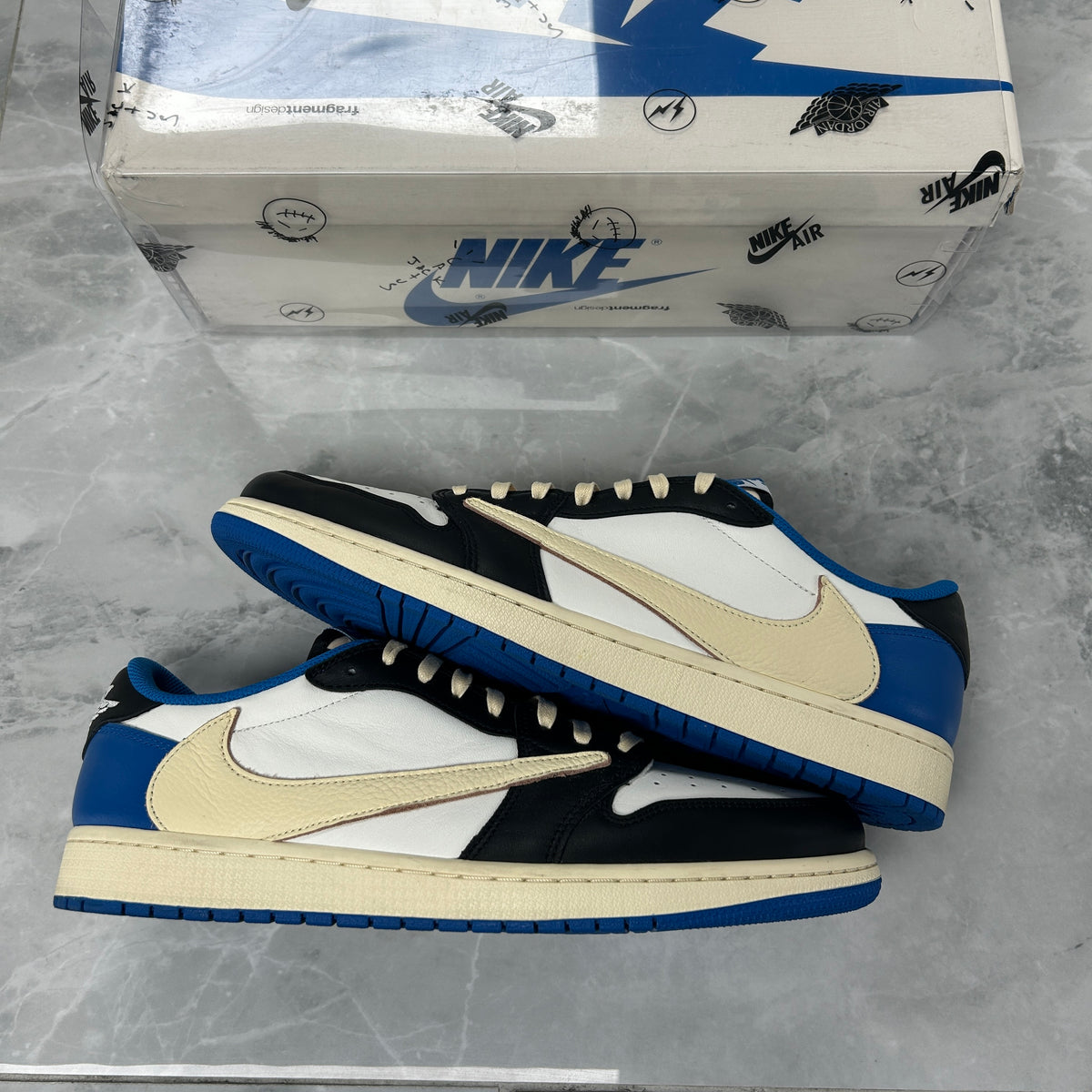Jordan 1 Retro Low OG SP Fragment x Travis Scott (USED)