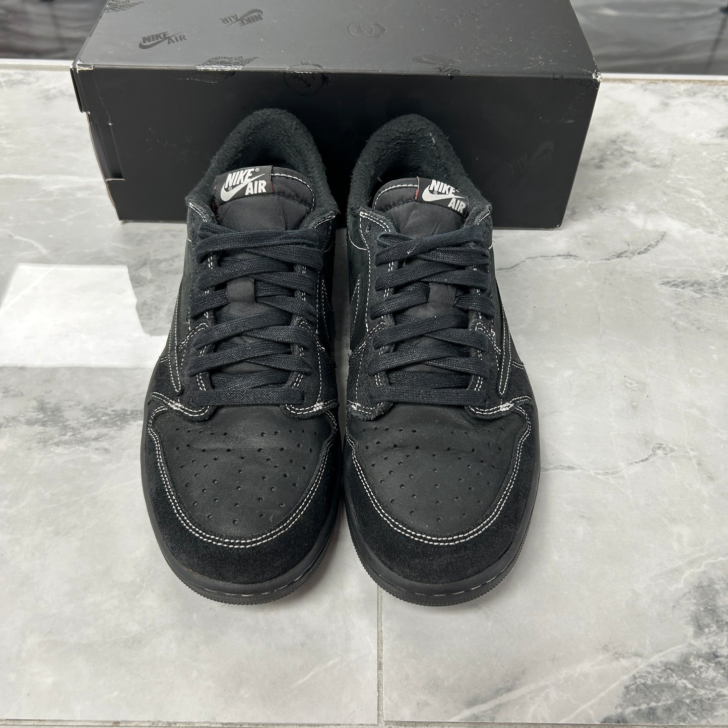 Jordan 1 Retro Low OG SP Travis Scott Black Phantom (USED)