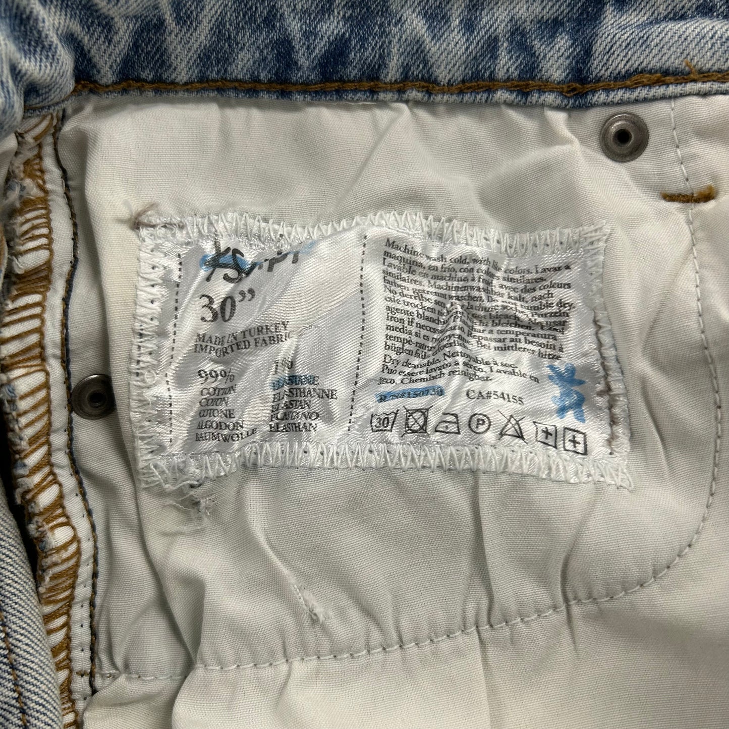 Ksubi Van Winkle Kasper Blue 098-Denim