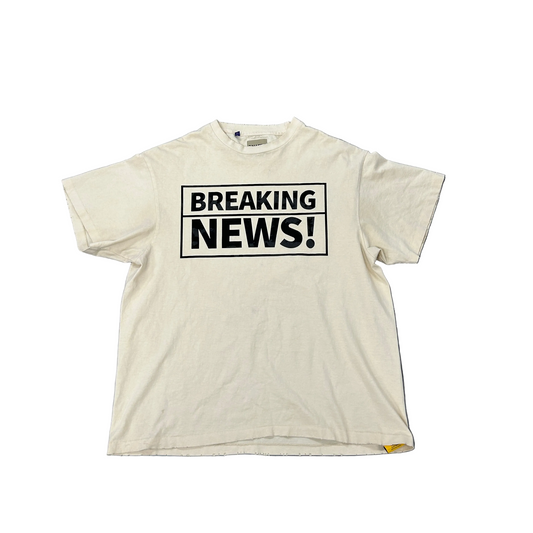 Gallery Dept Breaking News Cream Tee