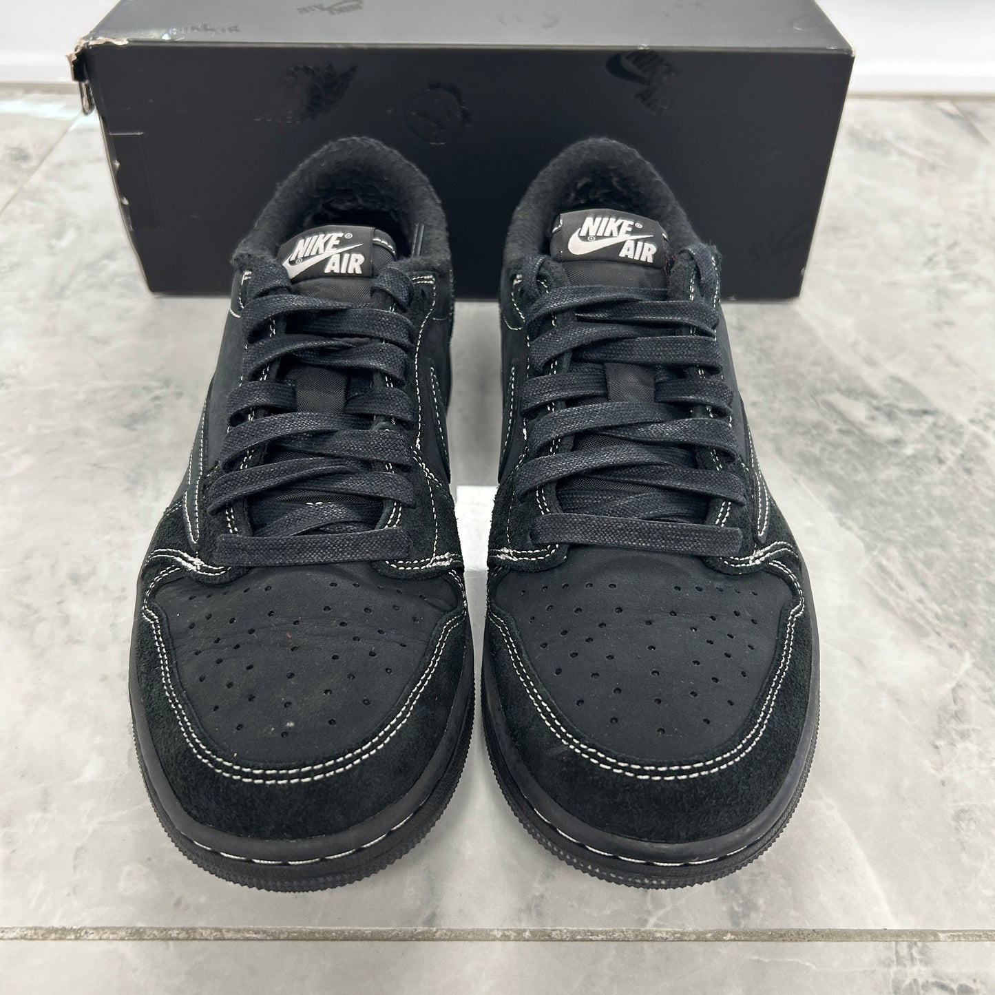 Jordan 1 Retro Low OG SP Travis Scott Black Phantom (USED)