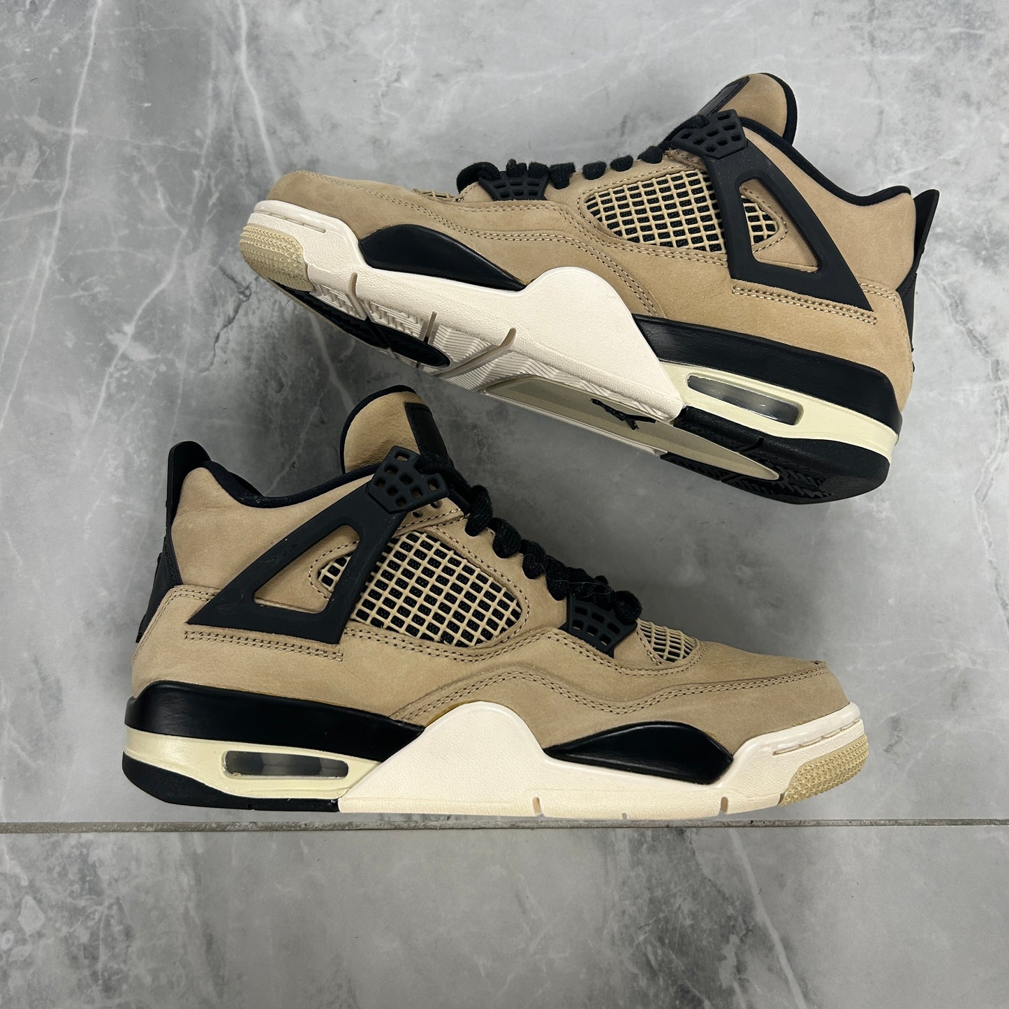 Air Jordan 4 Retro Fossil Mushroom (Used)(No Box)