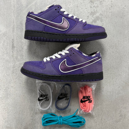 Nike X Concepts SB Dunk Low Purple Lobster (Used)(No Box)
