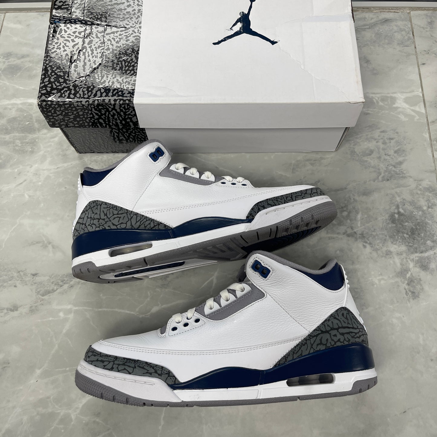 Jordan 3 Retro Midnight Navy (USED)