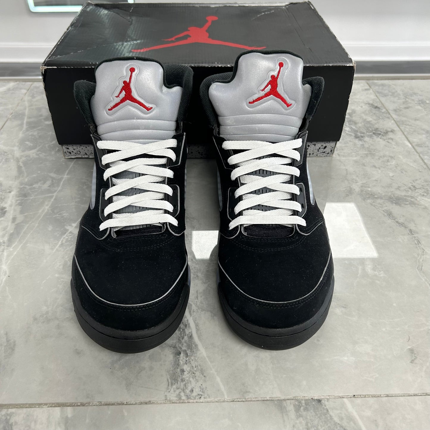Jordan 5 Retro OG Black Metallic Reimagined (USED)
