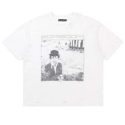 Boredom Kills Purpose Tee White