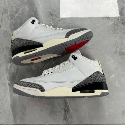Air Jordan 3 Retro White Cement Reimagined (USED NO BOX)