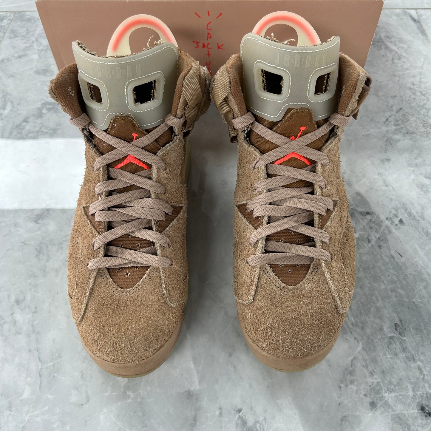 Air Jordan 6 Retro x Travis Scott British Khaki — view 4