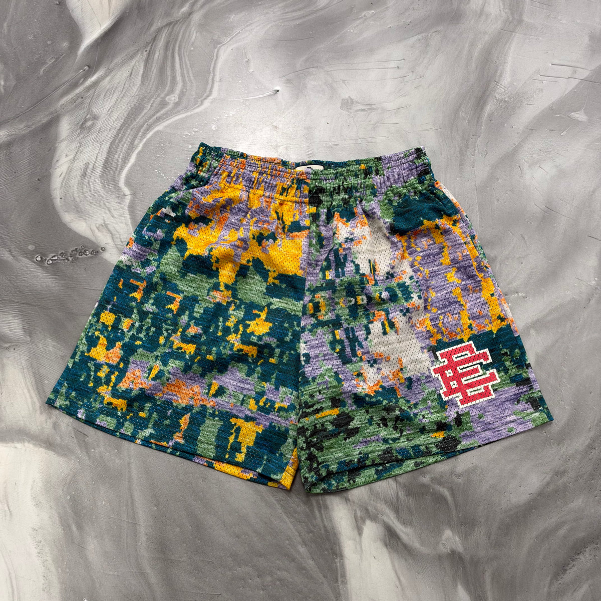 Eric Emanuel Floral Painter Shorts