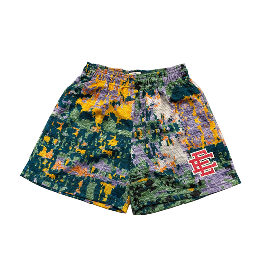 Eric Emanuel Floral Painter Shorts