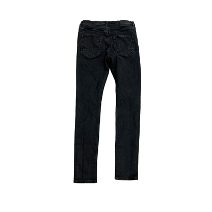 Purple P002 Black Skinny Jeans
