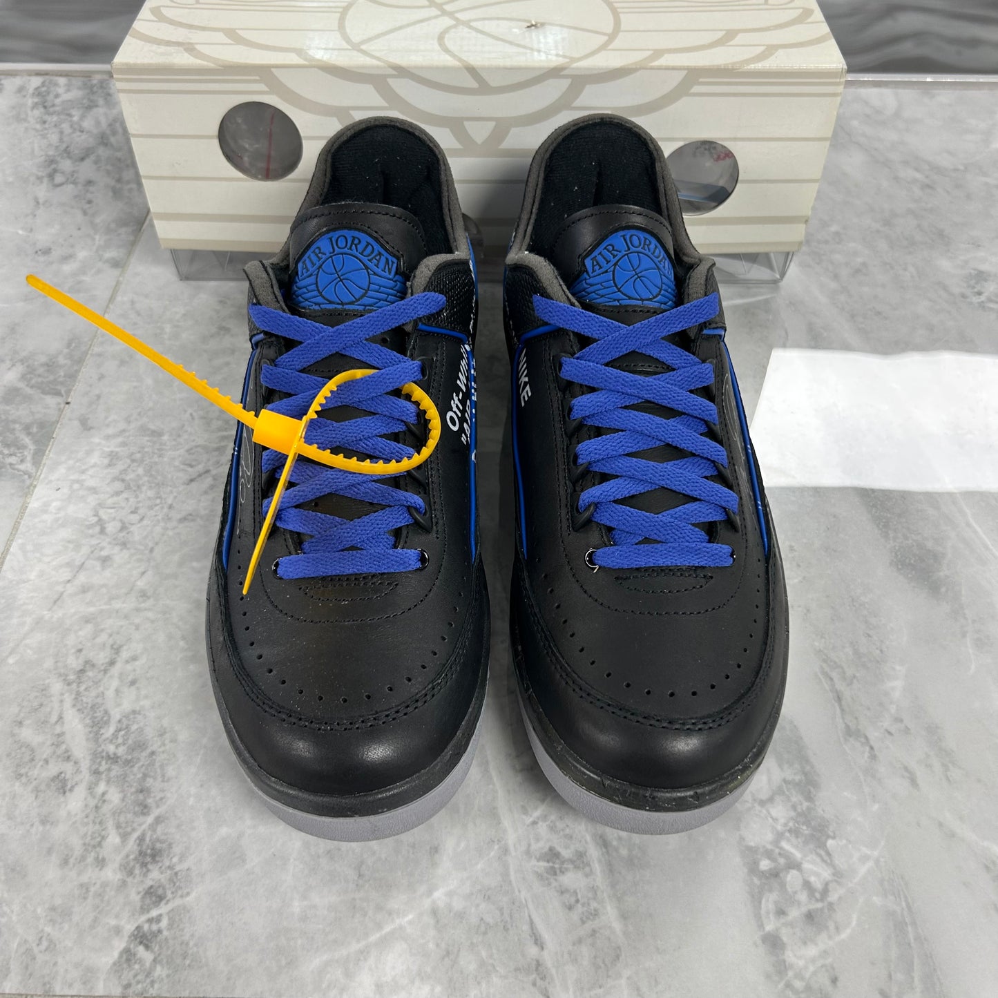 Jordan 2 Retro Low SP Off-White Black Blue (USED)