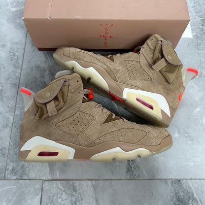 Jordan 6 Retro Travis Scott British Khaki (Used)