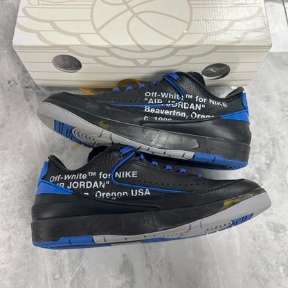 Jordan 2 Retro Low SP Off-White Black Blue (USED)