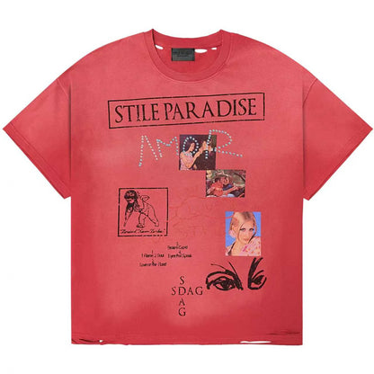 STILE DE AMOR RED STILE PARADISE TEE