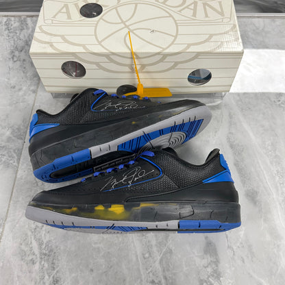 Jordan 2 Retro Low SP Off-White Black Blue (USED)