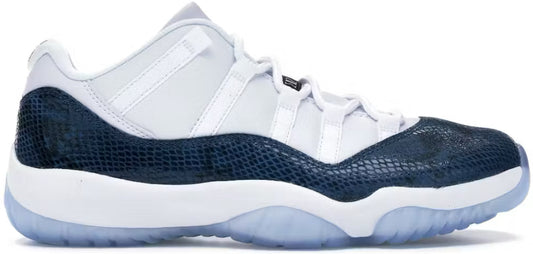 Jordan 11 Retro Low Snake Navy (2019)(USED)