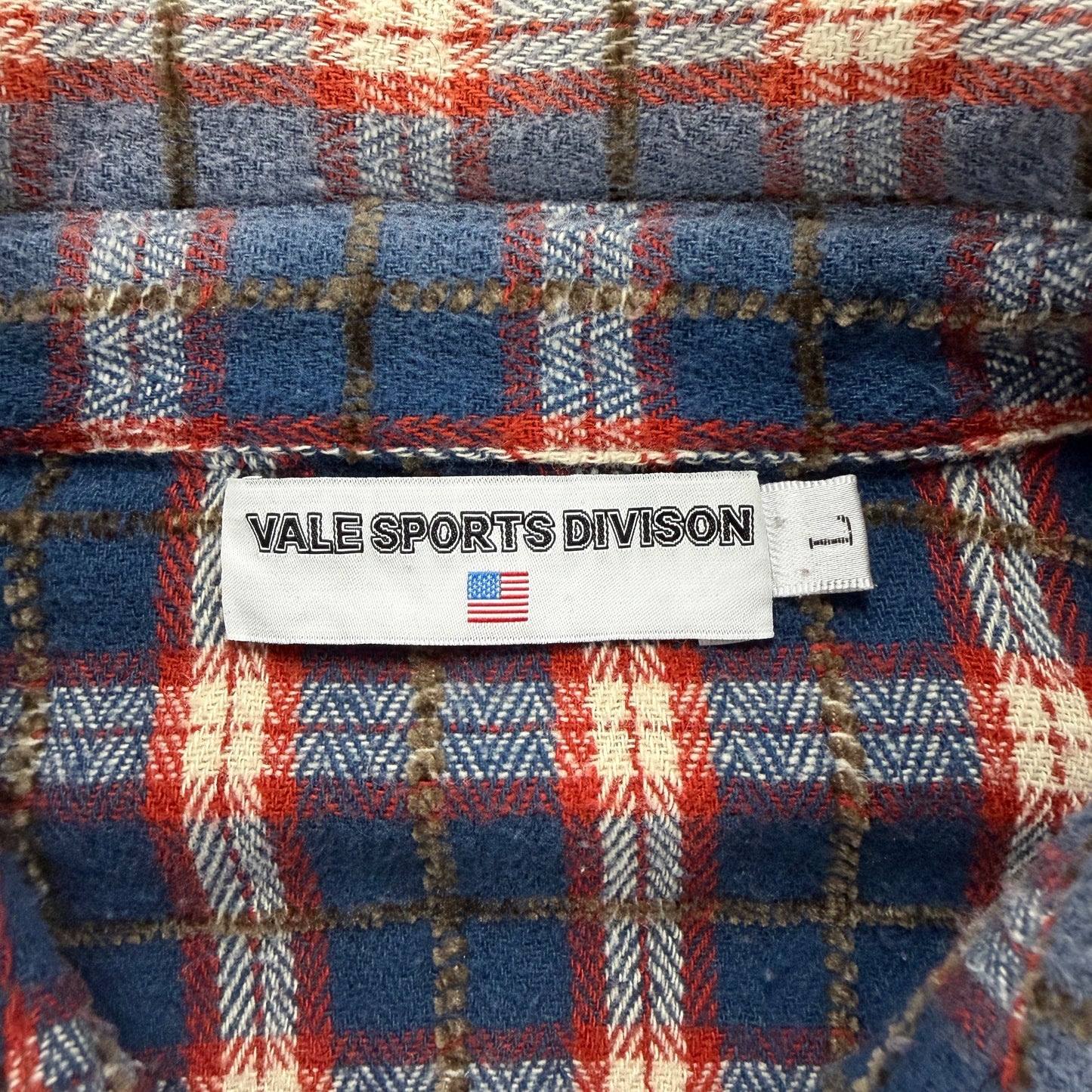 Vale Forever American Cup L/S Flannel Navy/Red