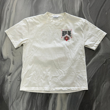 Rhude Of America Tee Vintage White