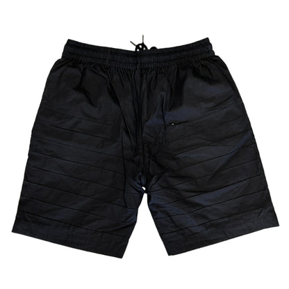 Kith Black Cotton Pannled Shorts