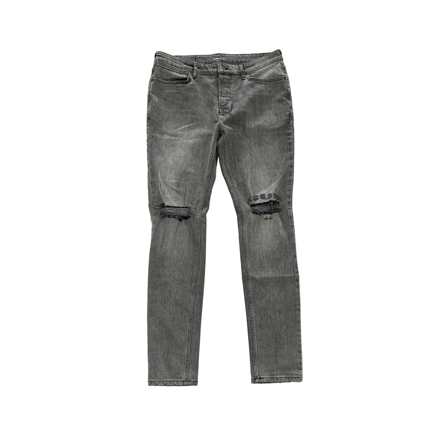 Ksubi Van Winkle Monokrome Grey Denim