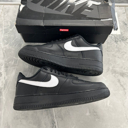 Nike Air Force 1 Low Supreme Black White (USED)