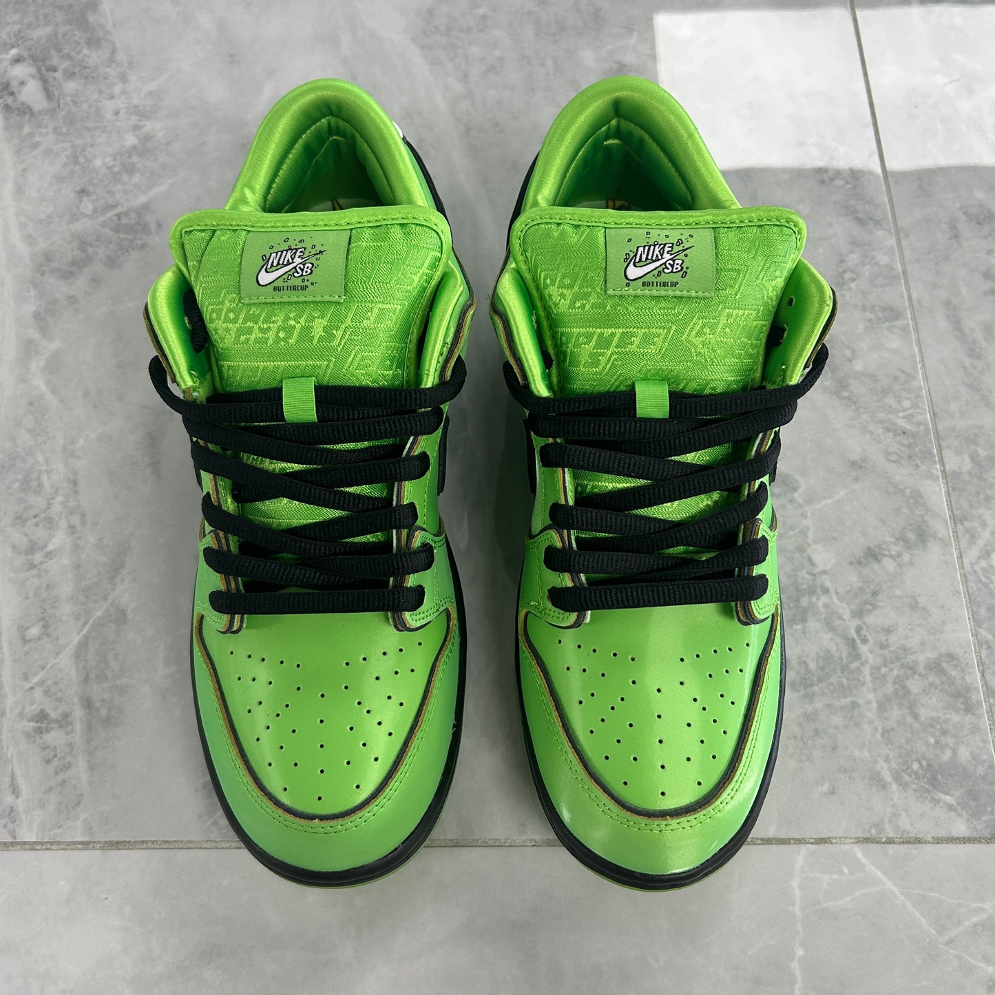 Nike SB Dunk Low The Powerpuff Girls Buttercup (USED)(NO BOX)