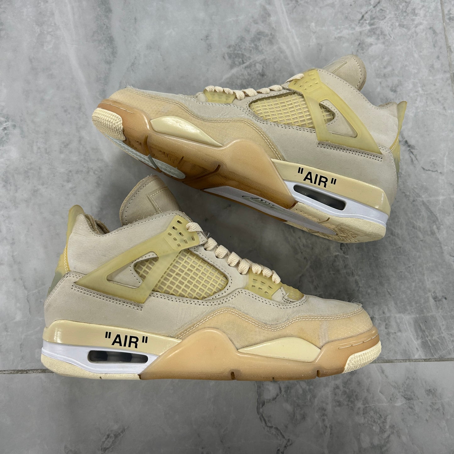 Jordan 4 Retro Off-White Sail (USED NO BOX)