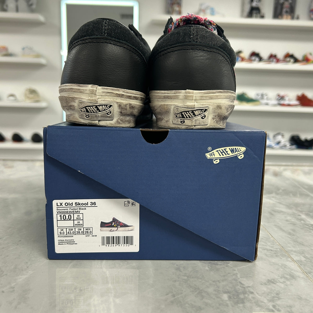 Vans Old Skool 36 LX Souvenir Faded Black (USED)