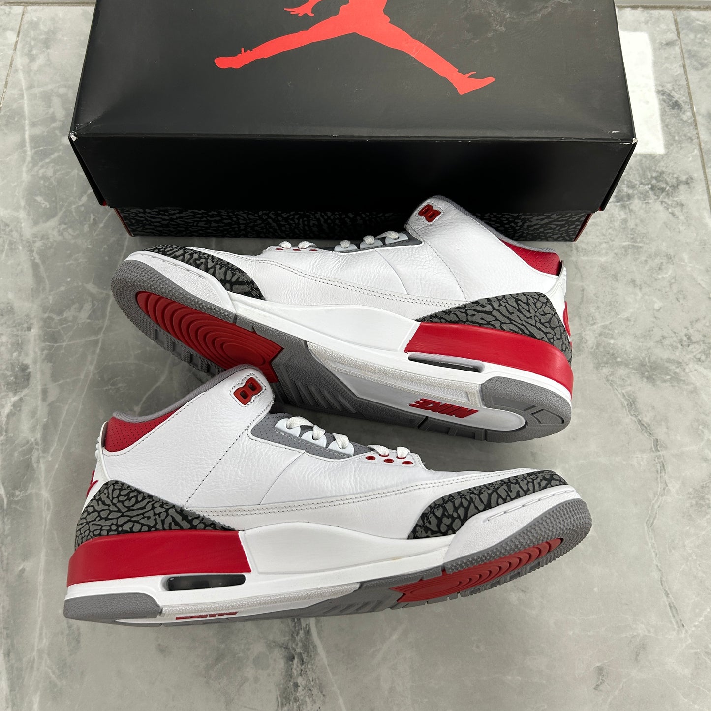 Jordan 3 Retro Fire Red (2022)(USED)