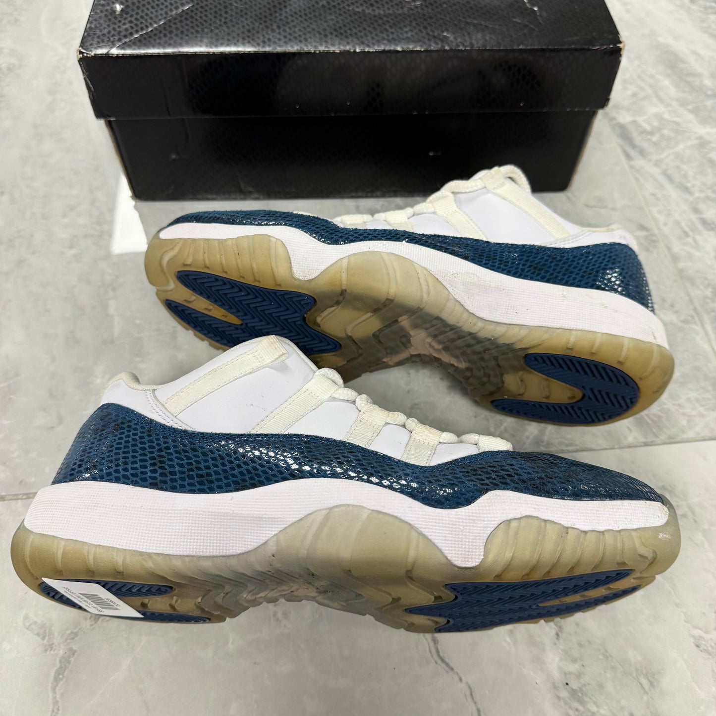 Jordan 11 Retro Low Snake Navy (2019)(USED)