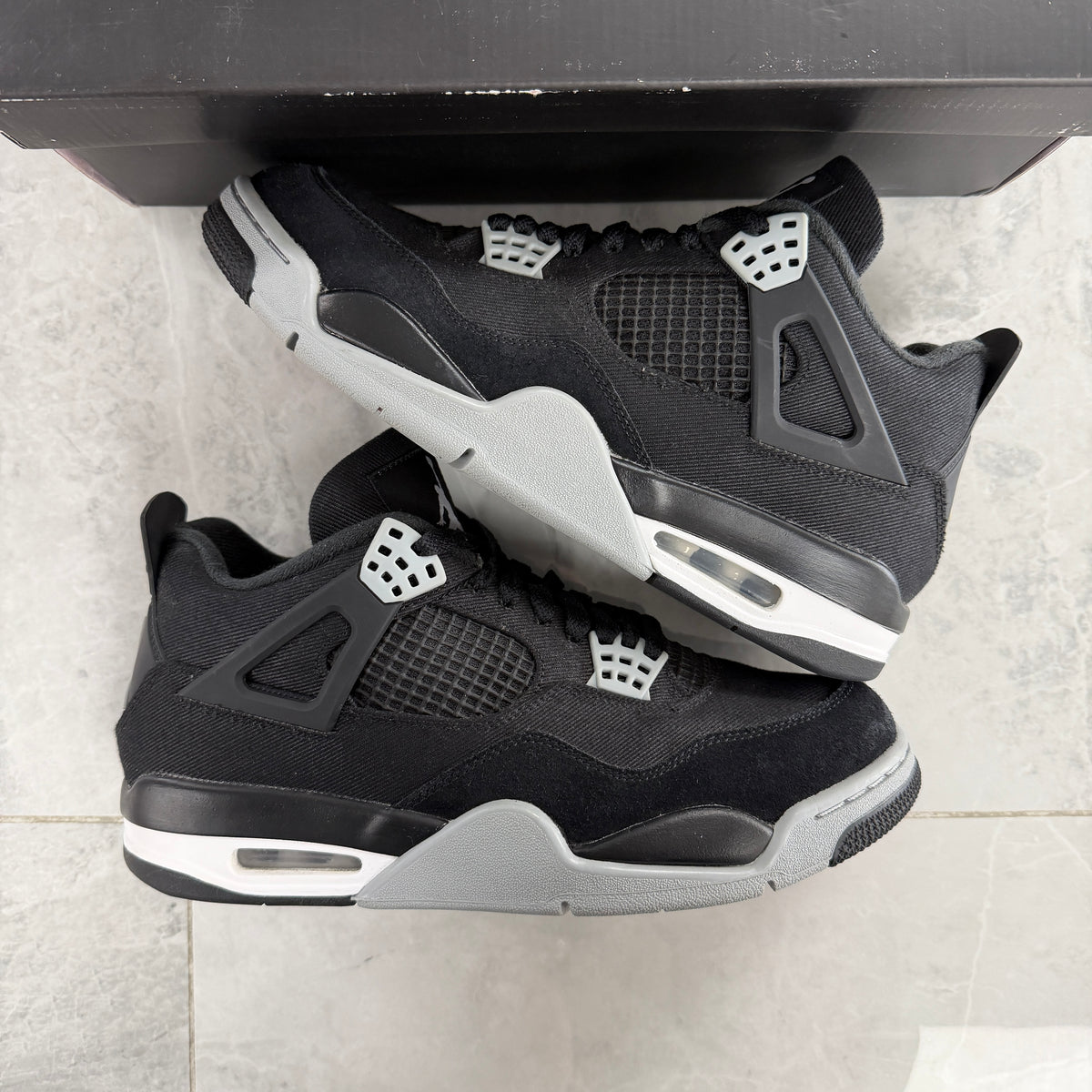 Jordan 4 Retro SE Black Canvas (Used)