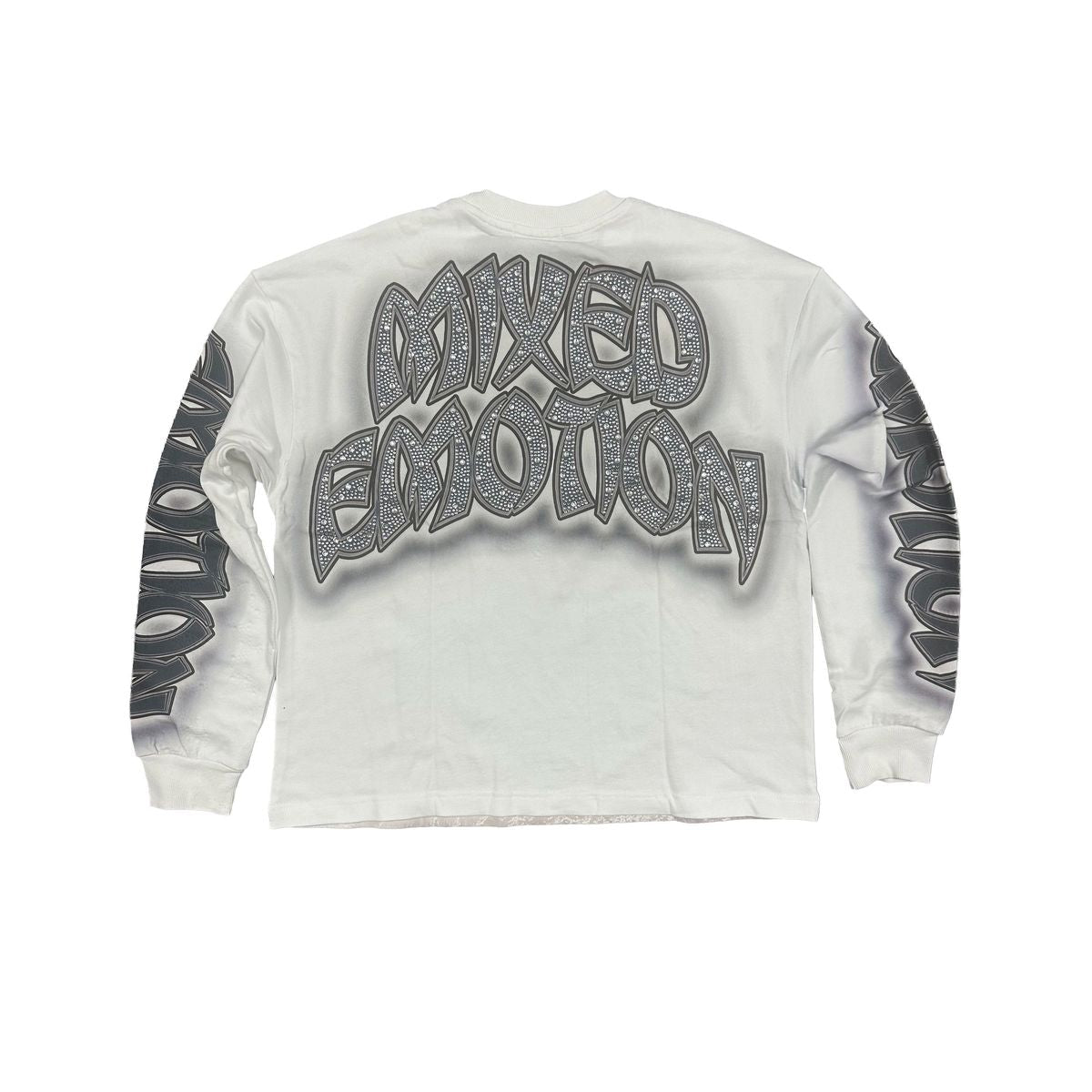 Mixed Emotions White Resurrection Longsleeve Tee