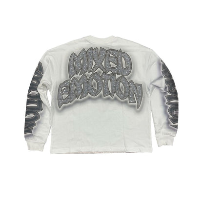 Mixed Emotions White Resurrection Longsleeve Tee