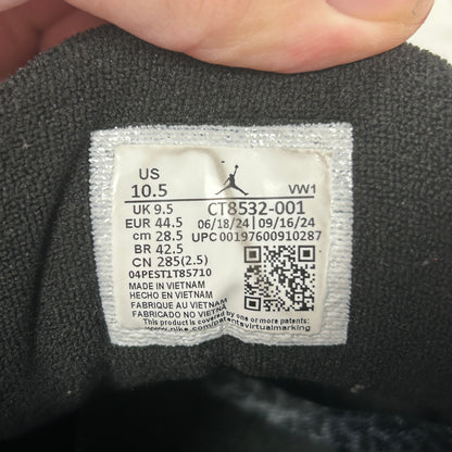 Jordan 3 Retro Black Cat (2025)(USED NO BOX)
