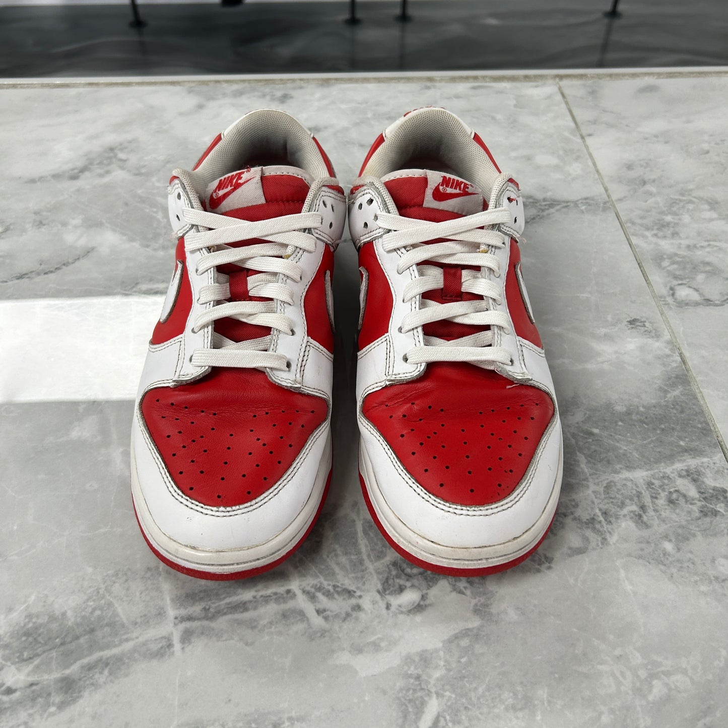 Nike Dunk Low Championship Red (USED NO BOX)